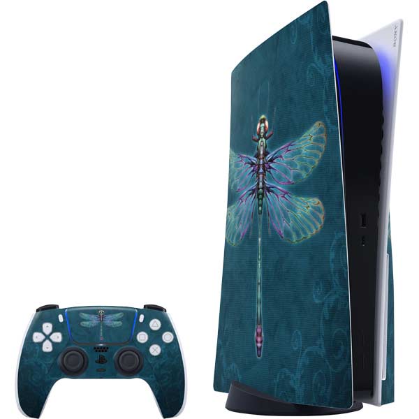 Mystical Dragonfly by Brigid Ashwood PlayStation PS5 Skins