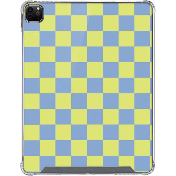 Neon Checkered iPad Cases