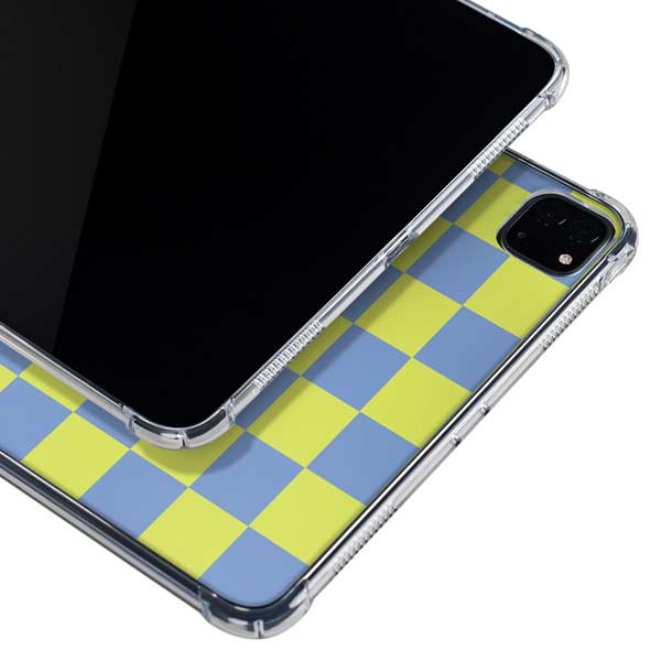 Neon Checkered iPad Cases