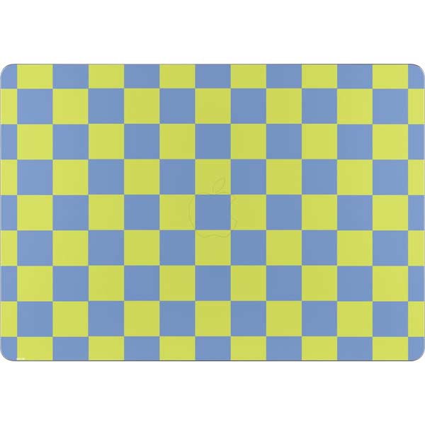 Neon Checkered MacBook Skins