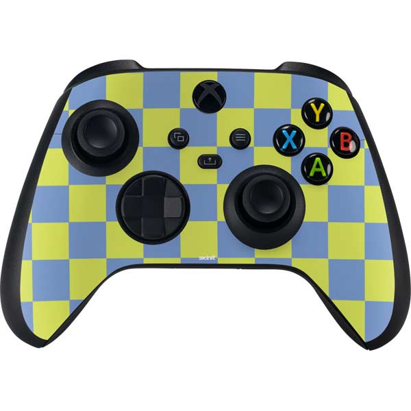 Neon Checkered Xbox Series X Skins