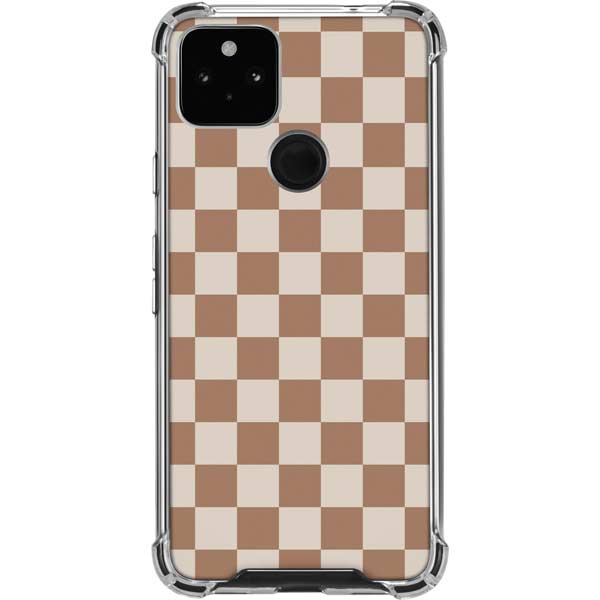 Neutral Checkered Pixel Cases