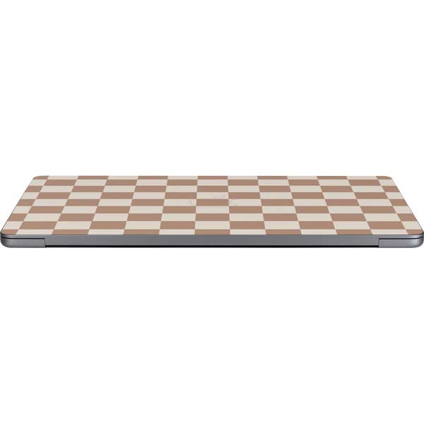 Neutral Checkered MacBook Skins