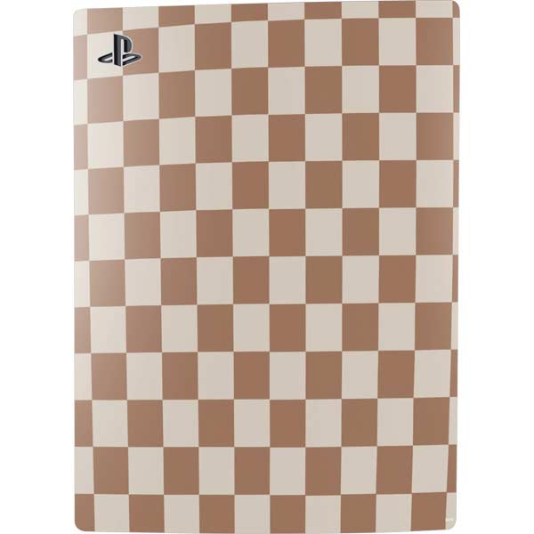 Neutral Checkered PlayStation PS5 Skins