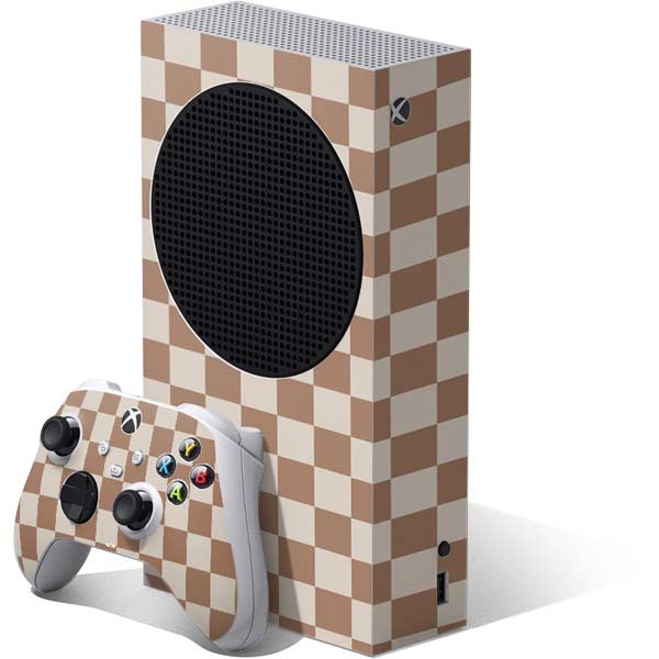 Neutral Checkered Xbox Series S Skins