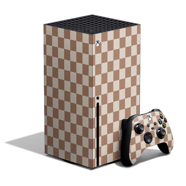 Neutral Checkered Xbox Series X Skins