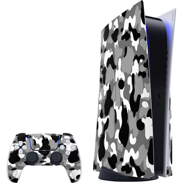 Neutral Street Camo PlayStation PS5 Skins