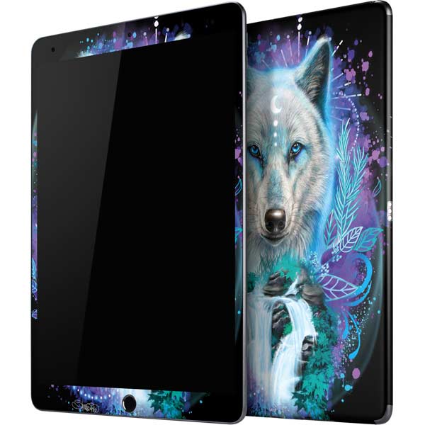 Night Wolf by Sheena Pike iPad Skins