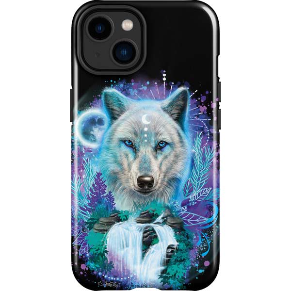 Night Wolf by Sheena Pike iPhone Cases