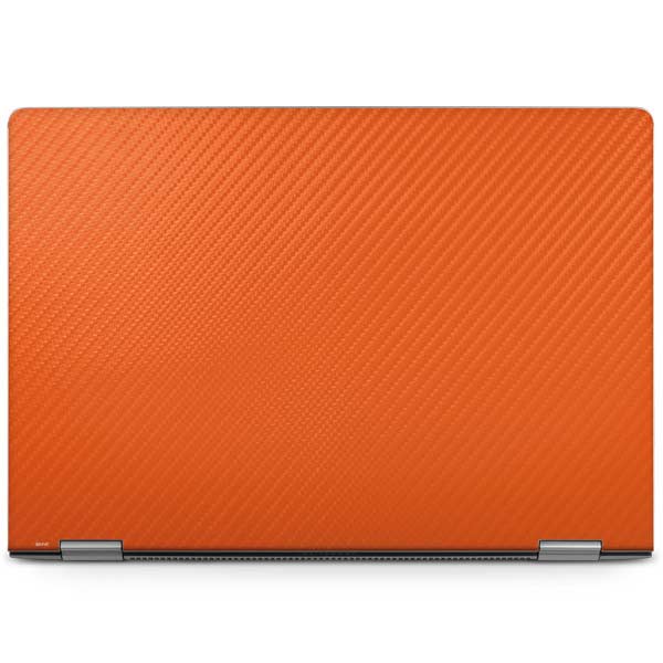 Orange Carbon Fiber Specialty Texture Material Laptop Skins