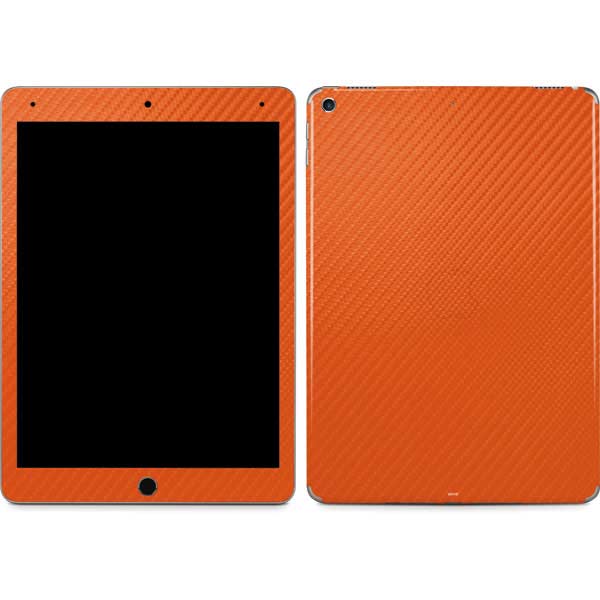 Orange Carbon Fiber Specialty Texture Material iPad Skins
