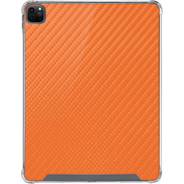 Orange Carbon Fiber Specialty Texture Material iPad Cases