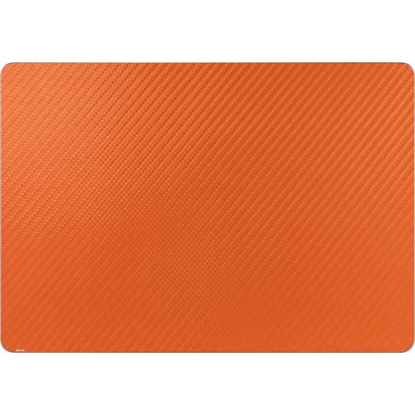 Orange Carbon Fiber Specialty Texture Material MacBook Skins
