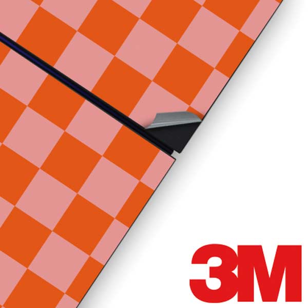 Orange Checkered PlayStation PS4 Skins