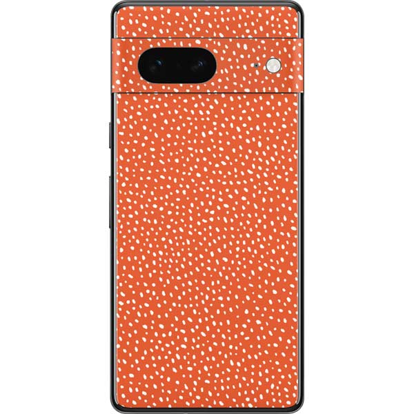 Orange Spots Pixel Skins