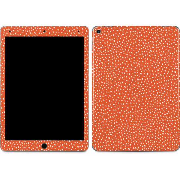 Orange Spots iPad Skins