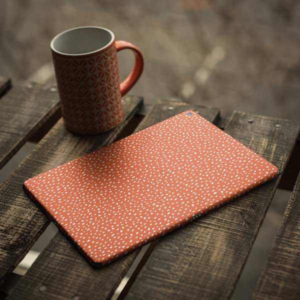 Orange Spots iPad Skins