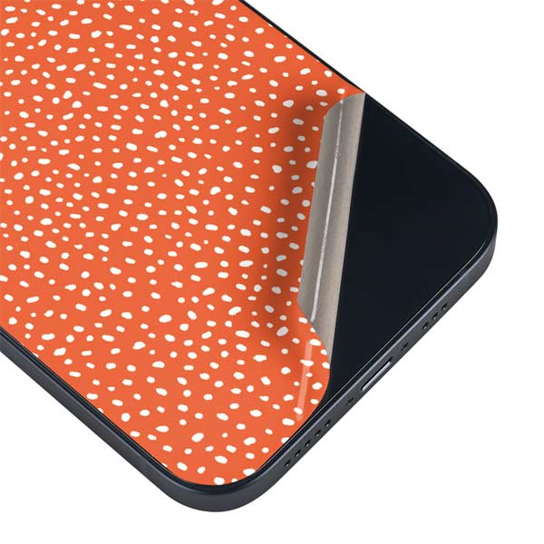 Orange Spots iPhone Skins