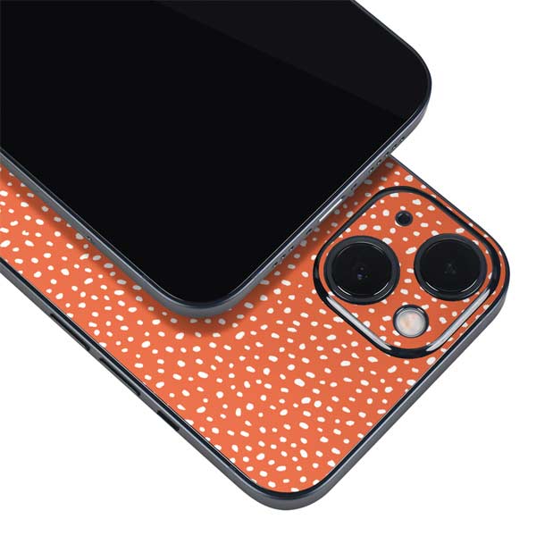 Orange Spots iPhone Skins