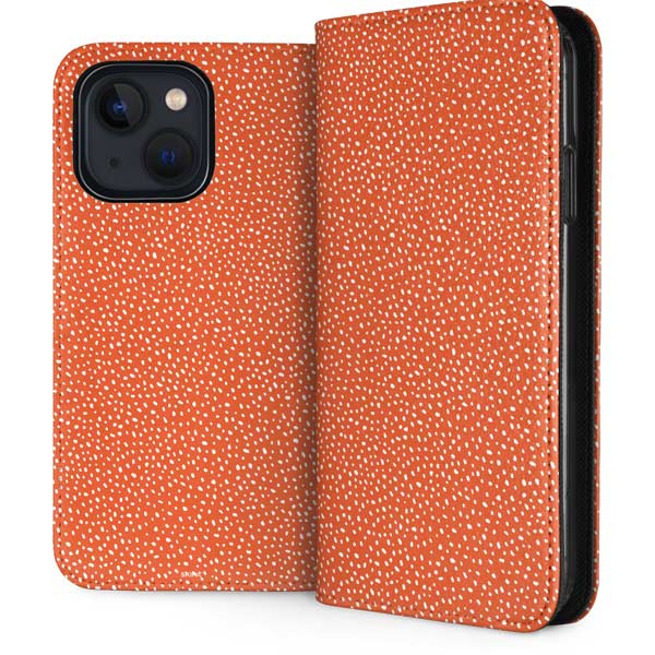 Orange Spots iPhone Cases