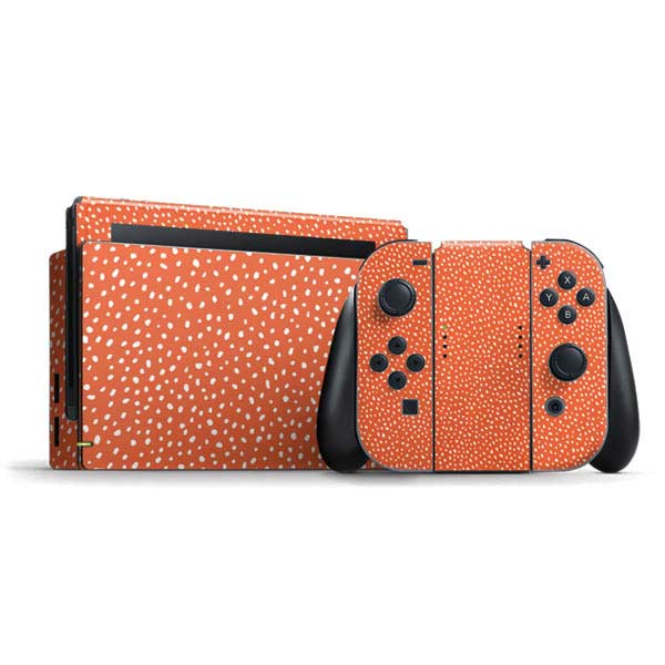 Orange Spots Nintendo Skins