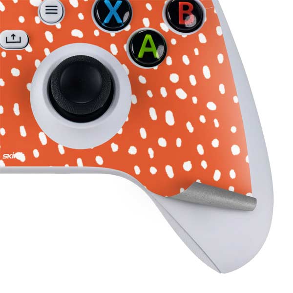 Orange Spots Xbox Series S Skins