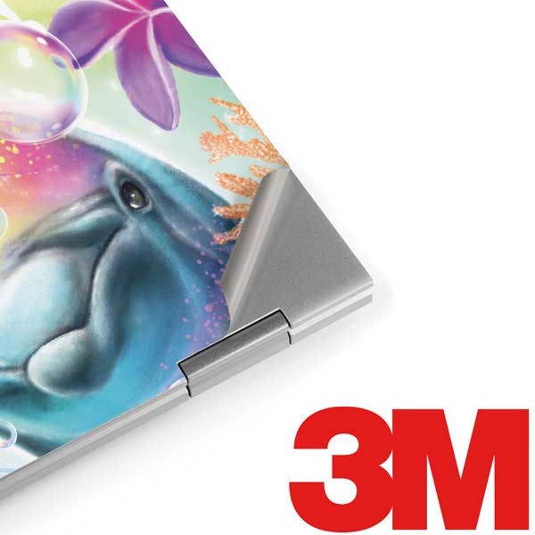 Pastel Dolphins by Sheena Pike Laptop Skins