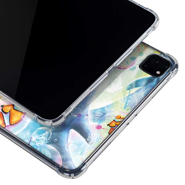 Pastel Dolphins by Sheena Pike iPad Cases