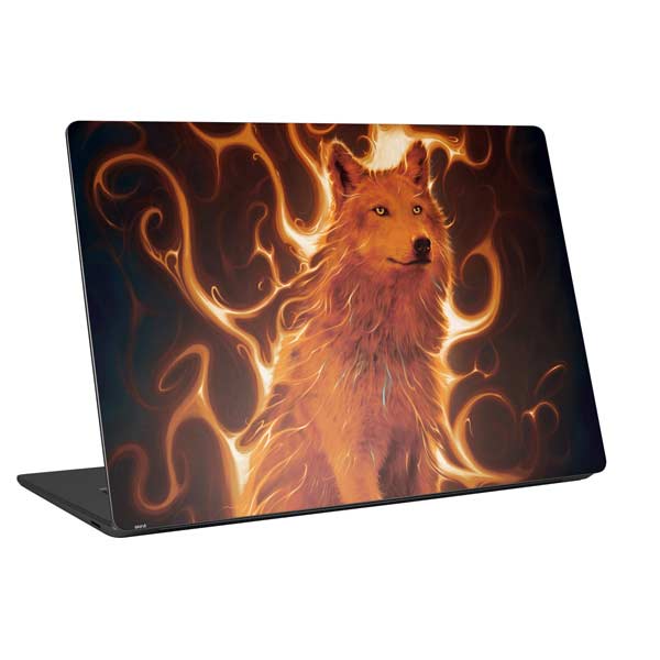 Phoenix Wolf Universal Laptop Skin by Vincent Hie