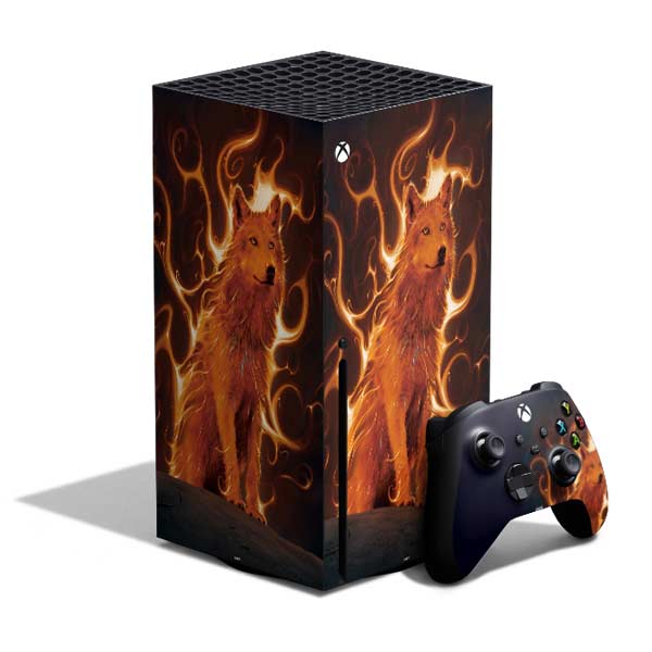 Phoenix Wolf by Vincent Hie Xbox Series X Skins