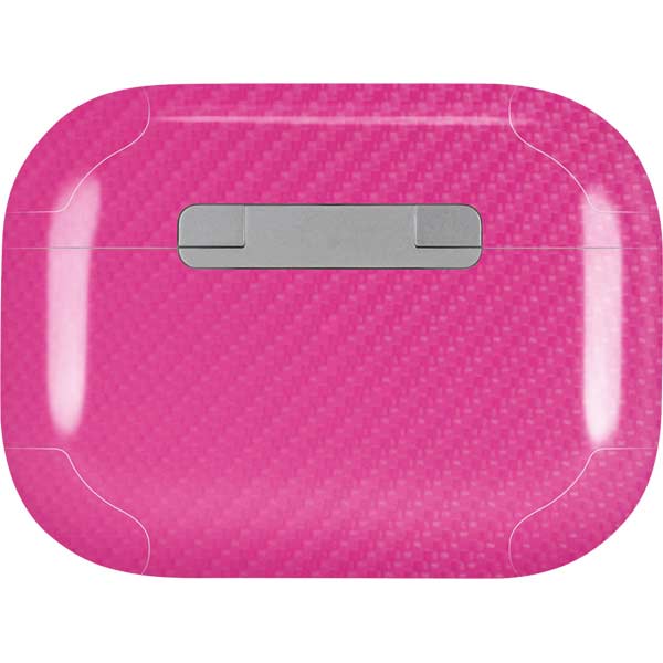 Pink Carbon Fiber Specialty Texture Material AirPods Skins