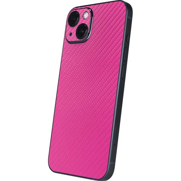Pink Carbon Fiber Specialty Texture Material iPhone Skins