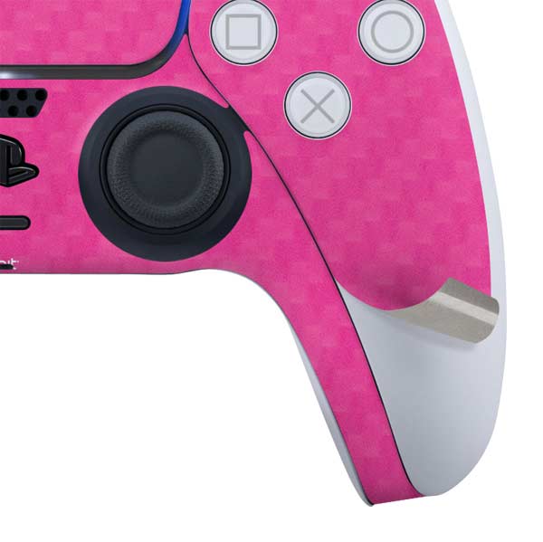 Pink Carbon Fiber Specialty Texture Material PlayStation PS5 Skins