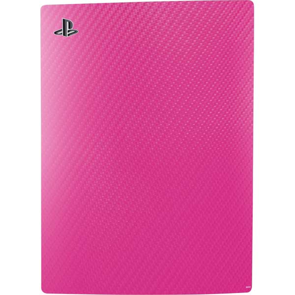 Pink Carbon Fiber Specialty Texture Material PlayStation PS5 Skins