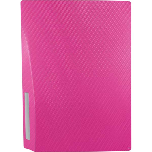 Pink Carbon Fiber Specialty Texture Material PlayStation PS5 Skins