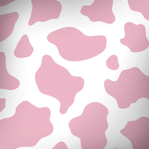 Pink Cow Print Laptop Skins