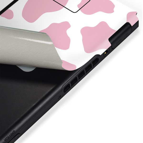 Pink Cow Print Nintendo Skins