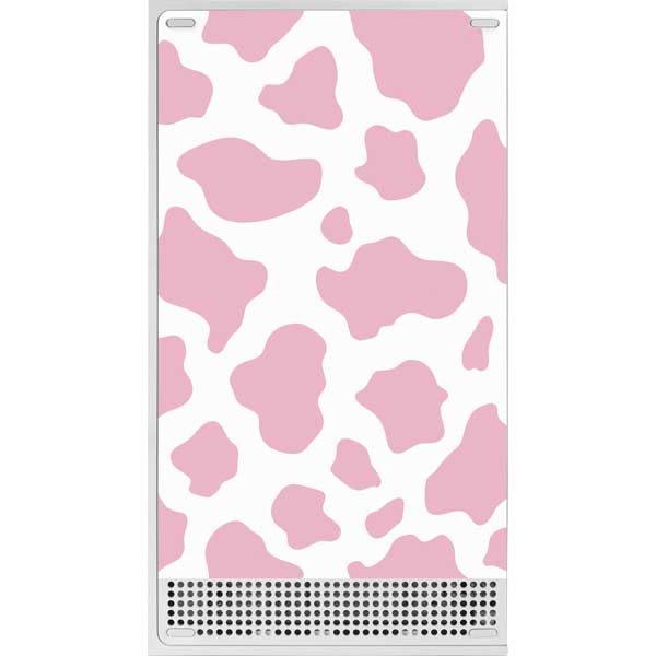 Pink Cow Print Xbox Series S Skins