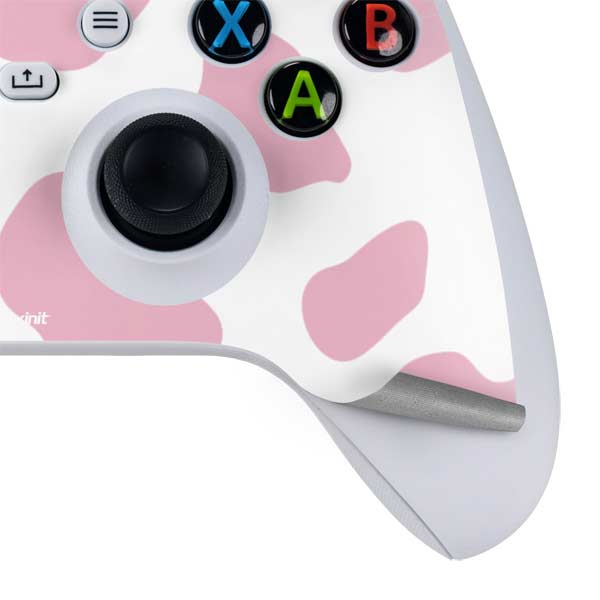 Pink Cow Print Xbox Series S Skins