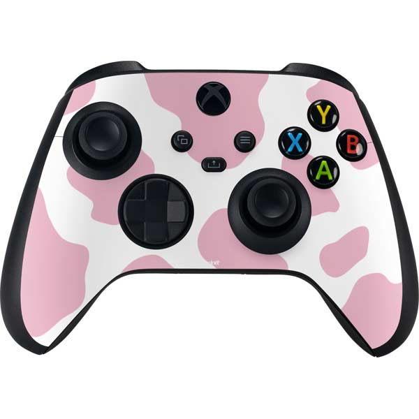 Pink Cow Print Xbox Series X Skins