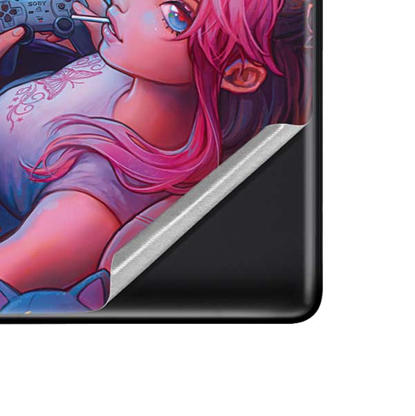 Pink Hair Anime Gamer Girl by Ivy Dolamore Pixel Skins