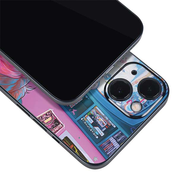 Pink Hair Anime Gamer Girl by Ivy Dolamore iPhone Skins