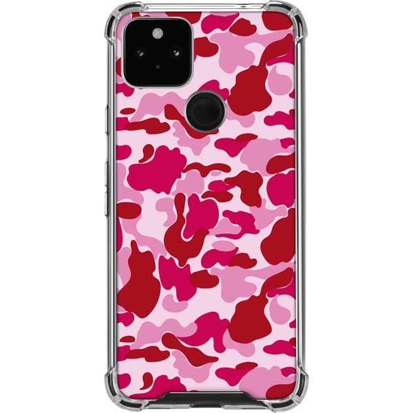 Pink Street Camo Pixel Cases