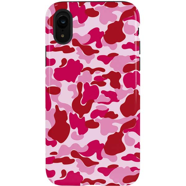 Pink Street Camo iPhone Cases