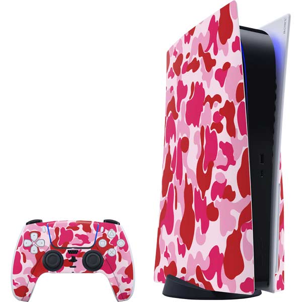 Pink Street Camo PlayStation PS5 Skins