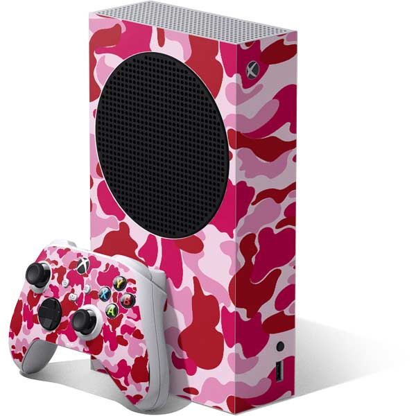 Pink Street Camo Xbox Series S Skins
