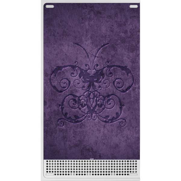 Purple Damask Butterfly by Brigid Ashwood Xbox Series S Skins