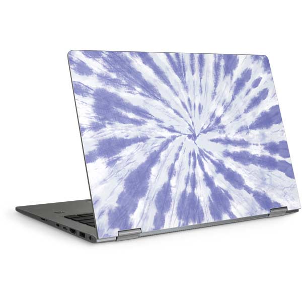 Purple Tie Dye Laptop Skins