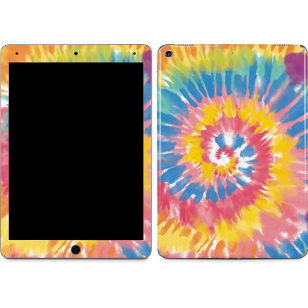 Rainbow Tie Dye iPad Skins