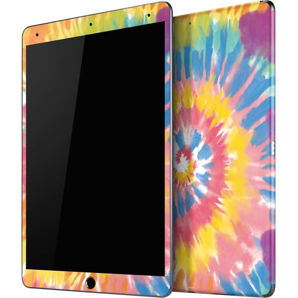 Rainbow Tie Dye iPad Skins